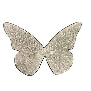 Neiman Marcus | Textured Matte Gold Butterfly Clip On Ornament Scarf Clip
